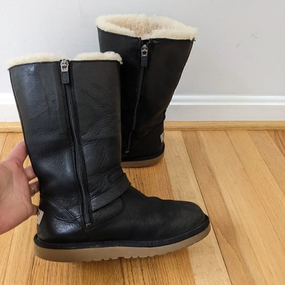 UGG Leather Sheepskin Boots